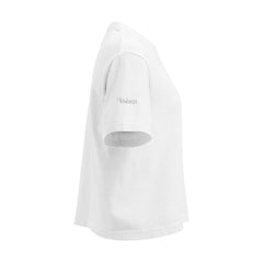 T-shirt Boxy Épais Signature V Brodé – Valsen – couleur Blanc