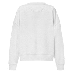 Sweat Coton Bio Signature V Brodé – Valsen – couleur Gris Chiné