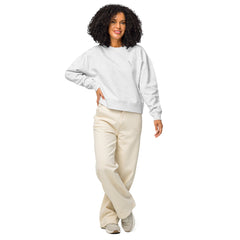 Sweat Coton Bio Signature V Brodé – Valsen – couleur Gris Chiné