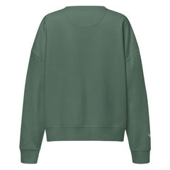 Sweat Coton Bio Signature V Brodé – Valsen – couleur Green Bay